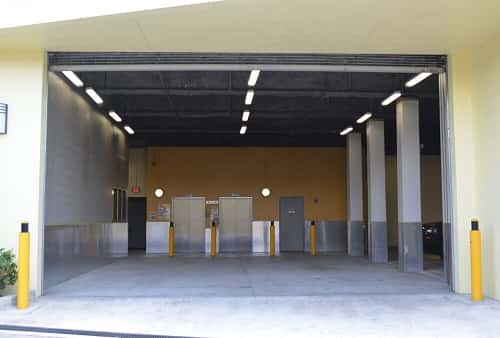 Drive-In Loading Area For Self Storage Lockers on S.W. 28th Ln in Coconut Grove, FL 33133